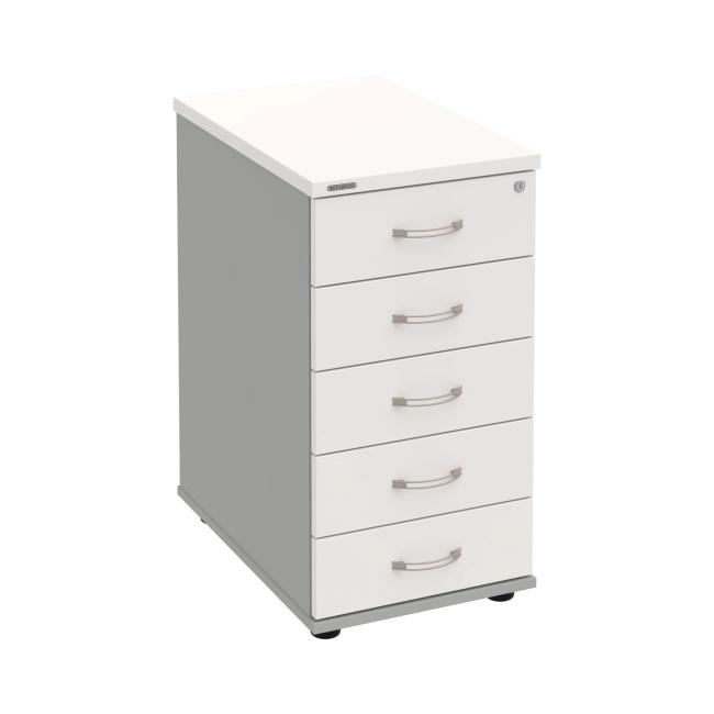 Hobis container, 40x75.5x60 cm, white/grey