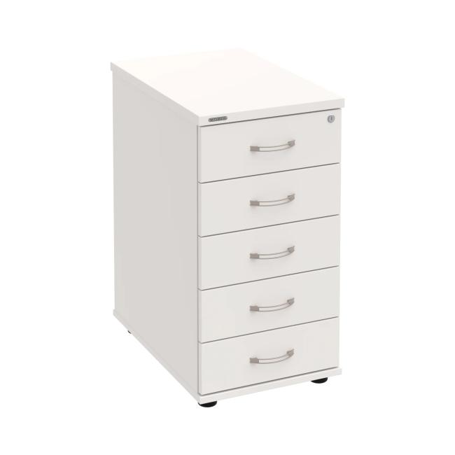 Hobis container, 40x75.5x60 cm, white/white