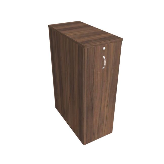 Hobis drawer cabinet, lock, P, 40x117.7x80 cm, walnut