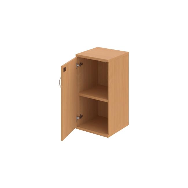 Strong shelf cabinet, lock, L, 40x76.8x40 cm, beech/beech