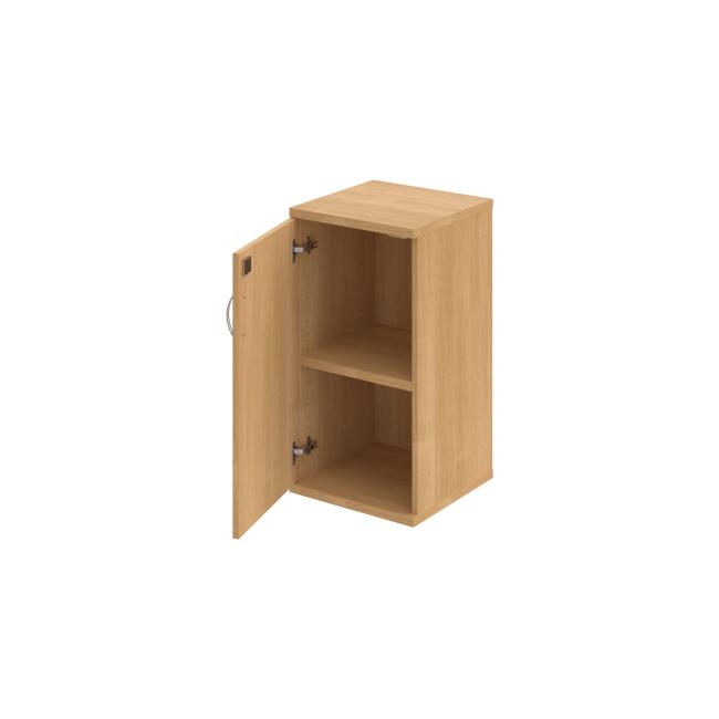 Strong shelf cabinet, lock, L, 40x76.8x40 cm, oak/oak