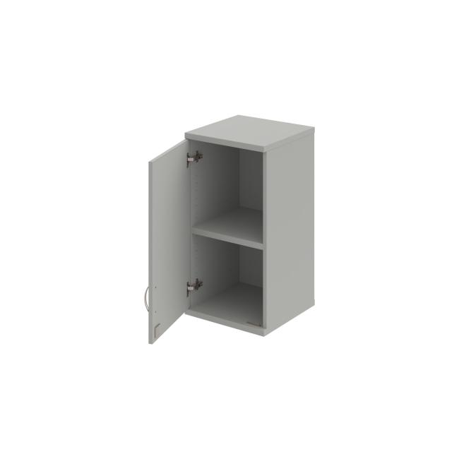 Strong shelf cabinet, lock, L, 40x76.8x40 cm, gray/grey