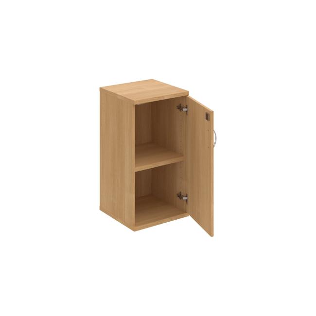 Strong shelf cabinet, lock, L, 40x76.8x40 cm, oak/oak