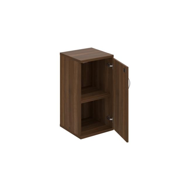 Strong shelf cabinet, lock, P, 40x76.8x40 cm, walnut/walnut