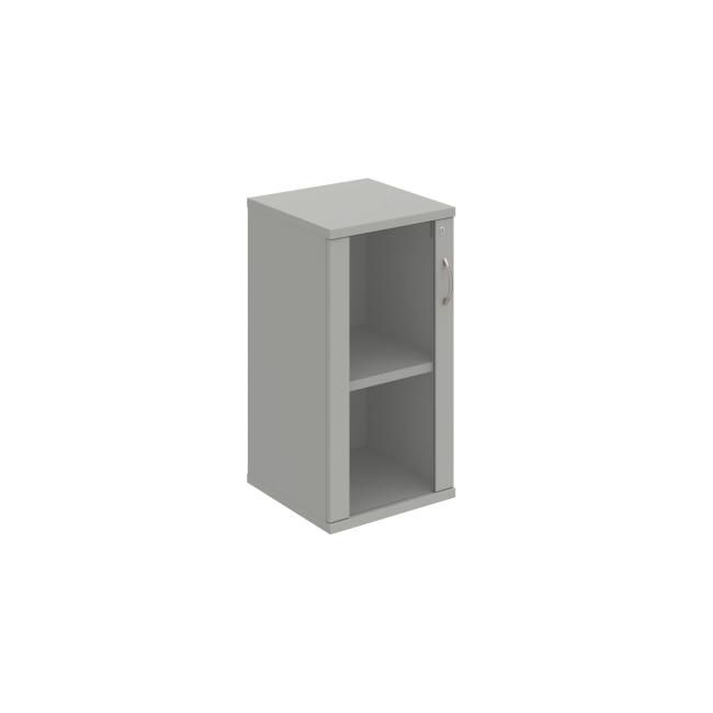 Strong shelf cabinet, lock, L, 40x76.8x40 cm, gray/grey