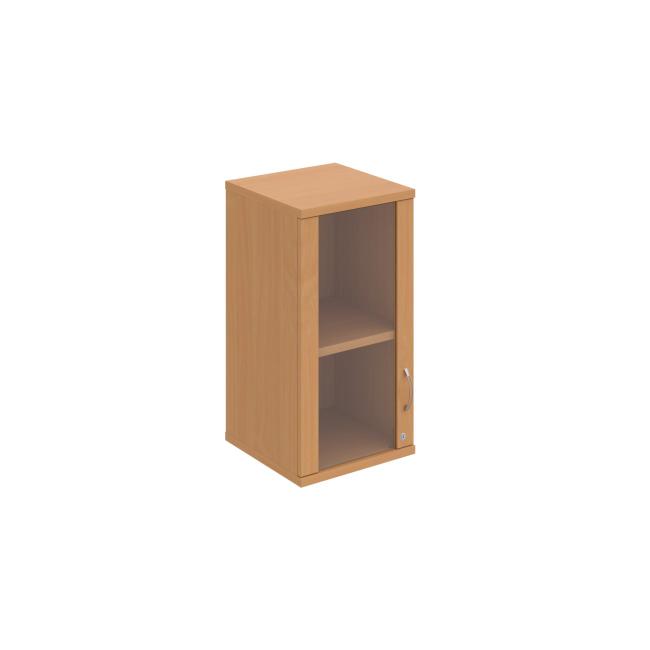 Strong shelf cabinet, lock, L, 40x76.8x40 cm, beech/beech