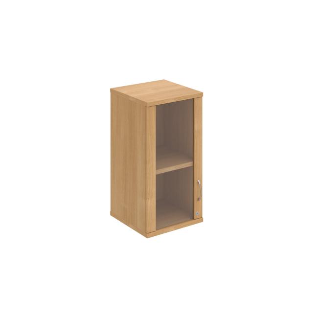 Strong shelf cabinet, lock, L, 40x76.8x40 cm, oak/oak