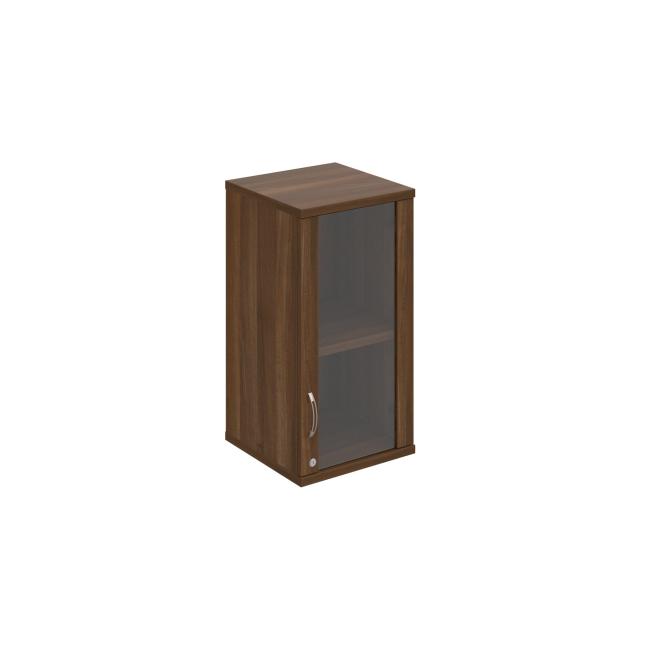 Strong shelf cabinet, lock, P, 40x76.8x40 cm, walnut/walnut