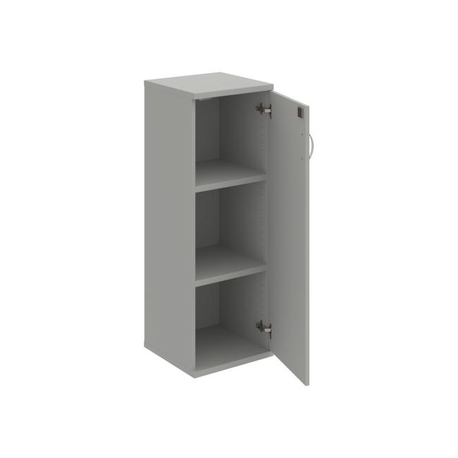 Strong shelf cabinet, lock, P, 40x115.2x40 cm, gray/grey