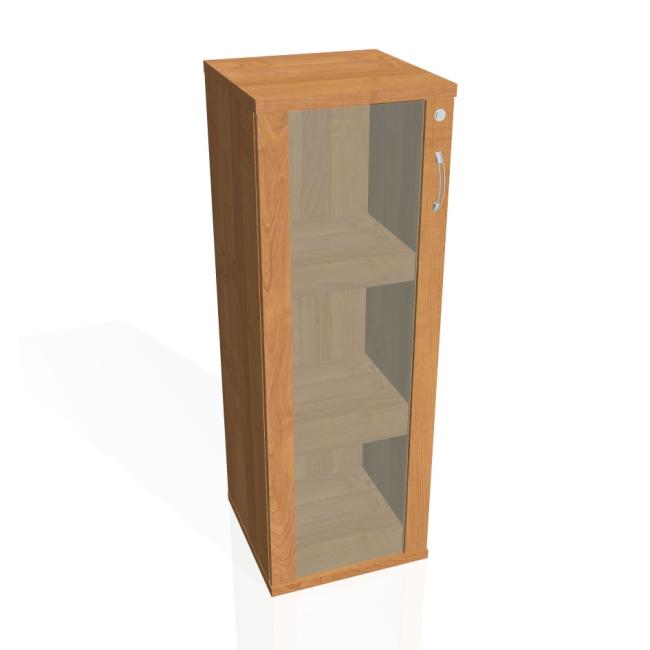 Strong shelf cabinet, lock, L, 40x115.2x40 cm, alder/alder