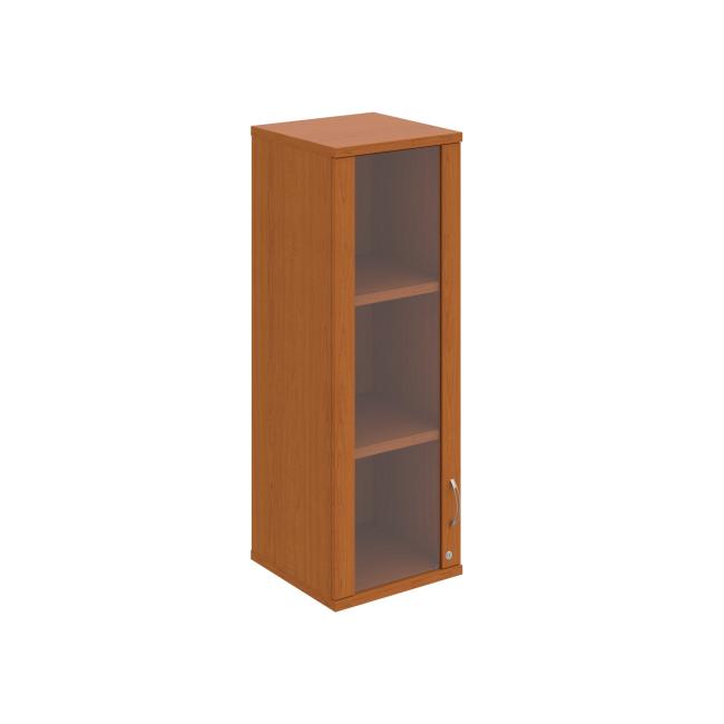 Strong shelf cabinet, lock, L, 40x115.2x40 cm, cherry/cherry