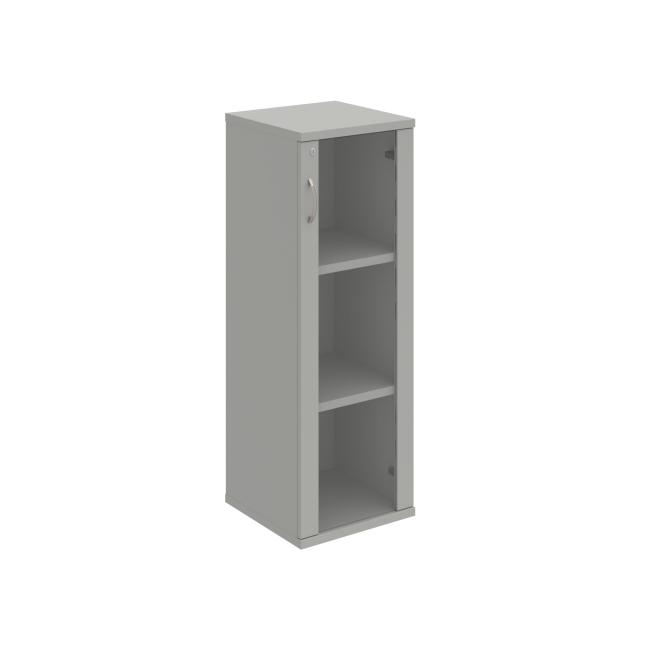 Strong shelf cabinet, lock, P, 40x115.2x40 cm, gray/grey