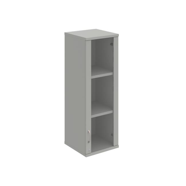 Strong shelf cabinet, lock, P, 40x115.2x40 cm, gray/grey