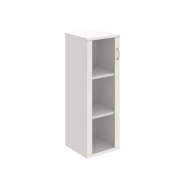 Policová skrinka Strong L, 40x115,2x40 cm, biela/biela