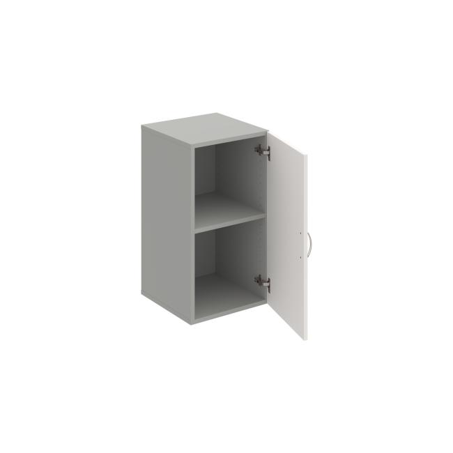 Drive shelf cabinet, 40x74x42 cm, white/grey