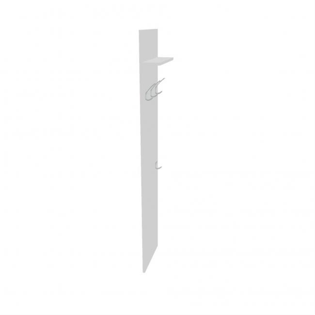 Hobis wall hanger, 185 cm, white