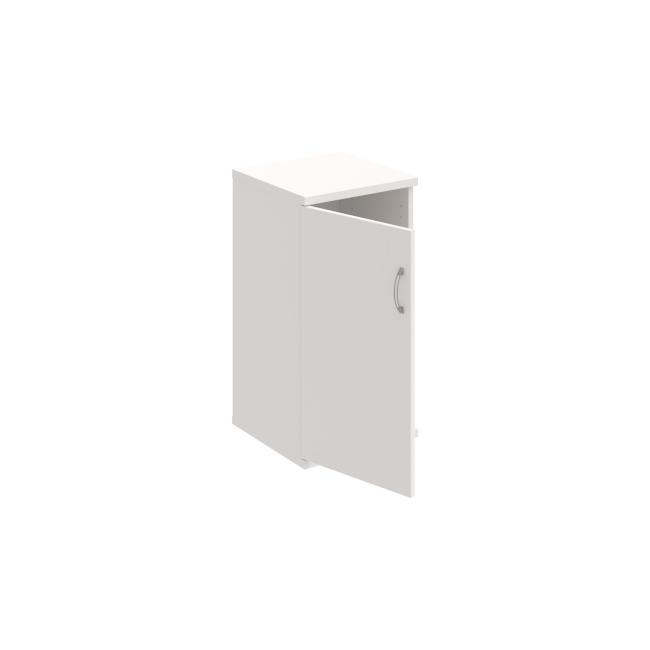 Shelf cabinet Strong L, 40x76.8x40 cm, white/white