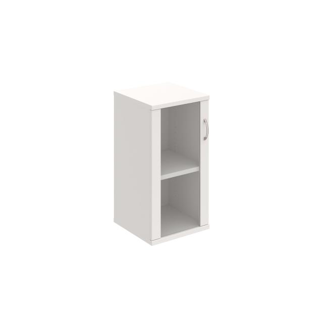 Shelf cabinet Strong L, 40x76.8x40 cm, white/white